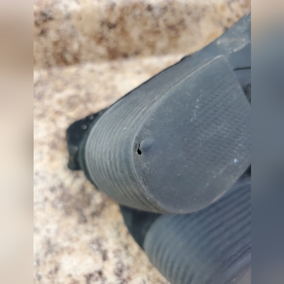 boc Black Suede embellished Sparkle  BOC BOOTS 8.5 Vegan GUC - Picture 8 of 8